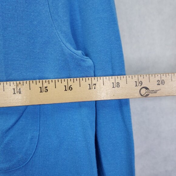 Lilly Pulitzer Kerah Lounge Tee Women's XS Teal Blue Luxletic Long Sleeve Shirt - Picture 13 of 13